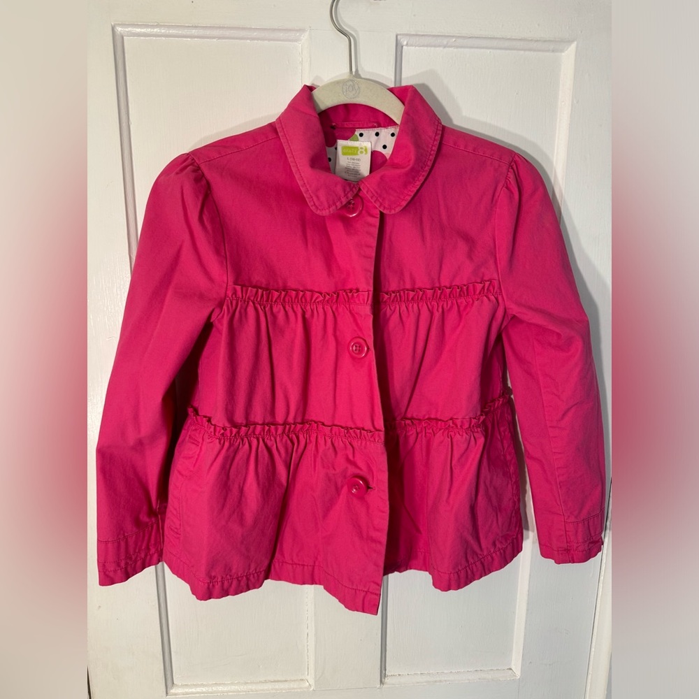Sweet Pink Crazy 8 Jacket Sz 10-12
